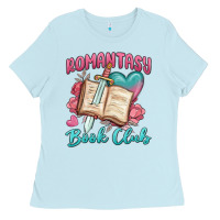 Baby Blue romantasy book club Ladies Tee - MaliasSmallBusiness