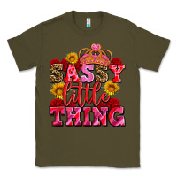 Army Green sassy little thing with crown Classic Tee - AdoDesignShop