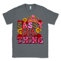 Charcoal Heather sassy little thing with crown Classic Tee - AdoDesignShop