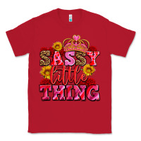 Red sassy little thing with crown Classic Tee - AdoDesignShop