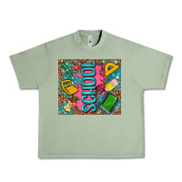 Oil Green teacher  School Urban Heavy Tee - AdoDesignShop