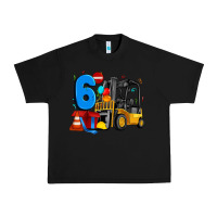 Black forklift birthday six Urban Heavy Tee - Artiststas