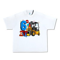 White forklift birthday six Urban Heavy Tee - Artiststas