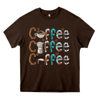 Chocolate Brown coffee coffee coffee Heavy Core Tee - texasbilliewilder