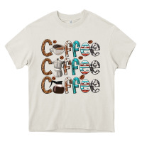 Cream coffee coffee coffee Heavy Core Tee - texasbilliewilder
