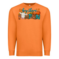 Carrot Western Hey There Pumpkin Premium Sweatshirt - LillyAllenDesigns