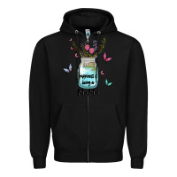 Black mama preview costom name Zipper Hoodie - MaliasSmallBusiness