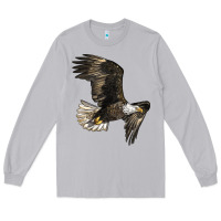 Moon Dust White Headed Eagle Long Sleeve Tee - LillyAllenDesigns