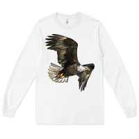 White White Headed Eagle Long Sleeve Tee - LillyAllenDesigns