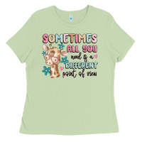 Matcha sometimes all you need is a different point of  vi Ladies Tee - MaliasSmallBusiness