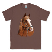 Chestnut horse portrait Classic Tee - Artiststas