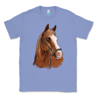 Colony Blue horse portrait Classic Tee - Artiststas