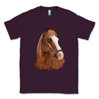 Plum horse portrait Classic Tee - Artiststas