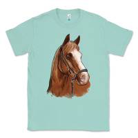 Seafoam horse portrait Classic Tee - Artiststas