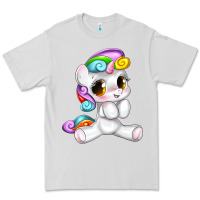 Dove Grey pride cute unicorn Premium Tee - texasbilliewilder