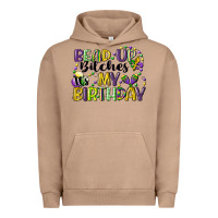 Pigment Burro bead up bitches itsmy birthday cg (1) Urban Hoodie - CowGirlArtShop