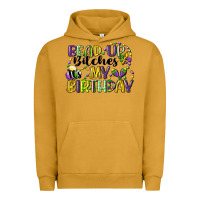 Pigment Peanut Butter bead up bitches itsmy birthday cg (1) Urban Hoodie - CowGirlArtShop