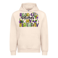Sandshell bead up bitches itsmy birthday cg (1) Urban Hoodie - CowGirlArtShop