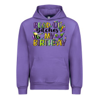 Tulip bead up bitches itsmy birthday cg (1) Urban Hoodie - CowGirlArtShop