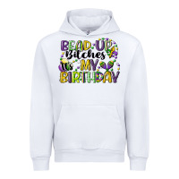 White bead up bitches itsmy birthday cg (1) Urban Hoodie - CowGirlArtShop