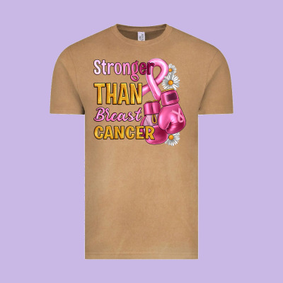 Stronger Than Breast Cancer Vintage Tee Designed By Artiststas