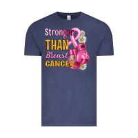 Vintage Denim Stronger than breast cancer Vintage Tee - Artiststas