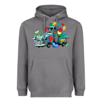 Storm autism truck Heavyweight Hoodie - LillyAllenDesigns