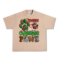 Burro merry christmas paws with santa Urban Heavy Tee - AdoDesignShop