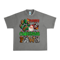 Tornado merry christmas paws with santa Urban Heavy Tee - AdoDesignShop