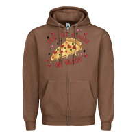 Chestnut you got a pizza my heart Zipper Hoodie - MaliasSmallBusiness