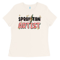 Bone spray tan artist Ladies Tee - MaliasSmallBusiness