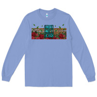 Colony Blue mexico with roses Long Sleeve Tee - Jasminsmagicworld