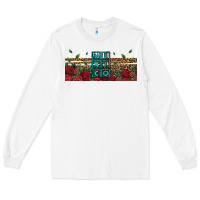 White mexico with roses Long Sleeve Tee - Jasminsmagicworld