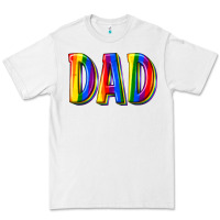 White pride dad Premium Tee - texasbilliewilder