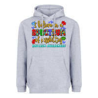 Heather Grey i believe in a spectrum of possibilities Heavyweight Hoodie - LillyAllenDesigns