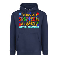 Navy i believe in a spectrum of possibilities Heavyweight Hoodie - LillyAllenDesigns