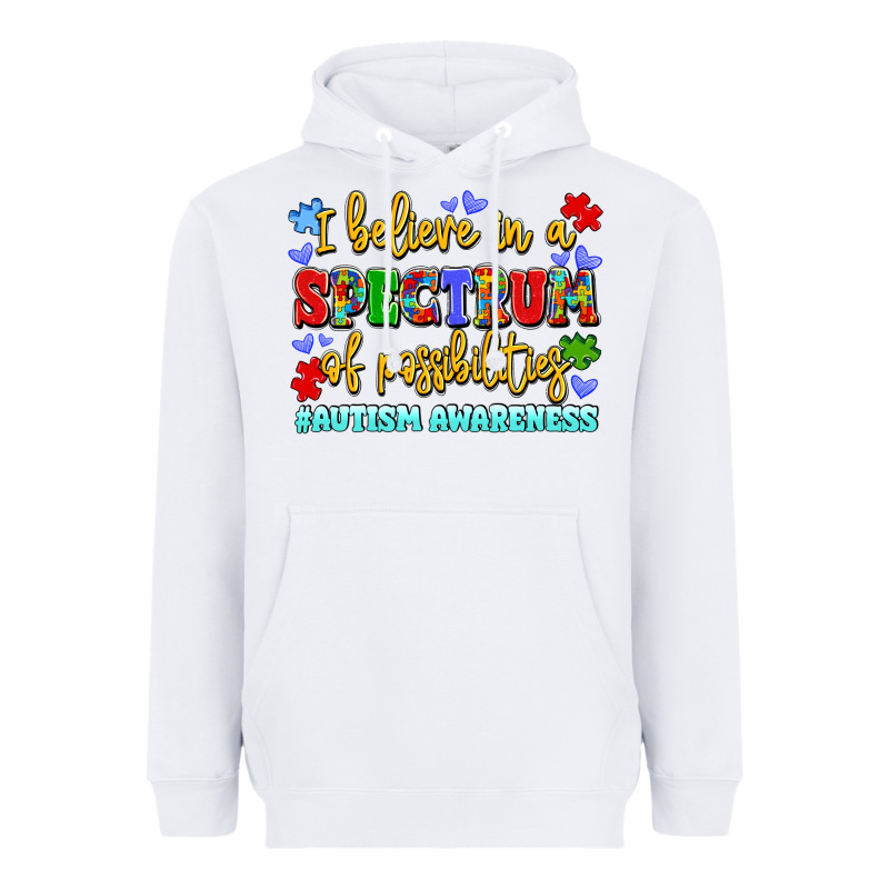 I Believe In A Spectrum Of Possibilities Heavyweight Hoodie by LillyAllenDesigns | Teevron