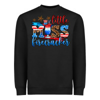 Black little miss firecracker Heavyweight Sweatshirt - AdoDesignShop