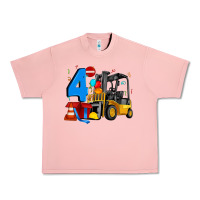 Salmon forklift birthday four Urban Heavy Tee - Artiststas