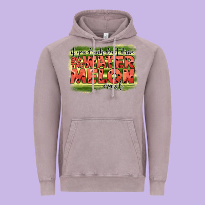 İf You Drink Don't Drive Do The Watermelon Crawl2 Vintage Hoodie Designed By Jahusdesignshop