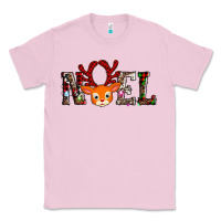 Bubblegum Pink noel reindeer Classic Tee - AdoDesignShop