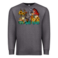 Charcoal Heather It's Fall Y'all Premium Sweatshirt - LillyAllenDesigns