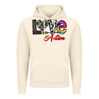 Vintage Artic love autism Vintage Hoodie - CowhideDigitalArt
