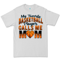 Dove Grey my favorite basketball player calls me mom Premium Tee - Zillion Design Studio