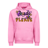 Fuchsia Pink beads please Urban Hoodie - CowGirlArtShop