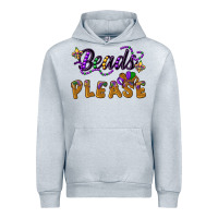 Heather Grey beads please Urban Hoodie - CowGirlArtShop