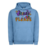 Pigment Pebble Blue beads please Urban Hoodie - CowGirlArtShop