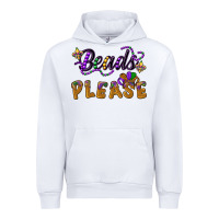 White beads please Urban Hoodie - CowGirlArtShop