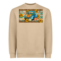 Mushroom Fall truck sunflowers Heavyweight Sweatshirt - Artiststas