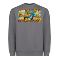 Storm Fall truck sunflowers Heavyweight Sweatshirt - Artiststas